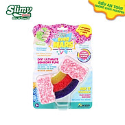 Đồ Chơi SLIMY Slime Xốp Trộn Hạt Thủy Tinh Lấp Lánh Nhiều Màu Set Đỏ 38052