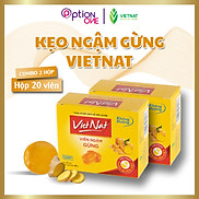 Kẹo ngậm gừng Vietnat không đường hỗ trợ tiêu hóa giảm cảm cúm