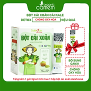 Bột cải xoăn hữu cơ sấy lạnh Dalahouse - Hộp 20 gói 3gr tiện lợi