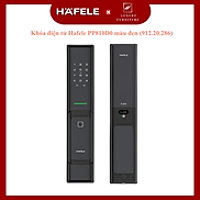 Khóa điện tử Hafele PP810D0 màu đen - Hàng Chính Hãng 912.20.286