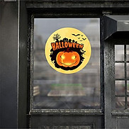 Decal dán kính trang trí Halloween 2020 số 5