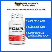 Viên Uống Vitamin E BiotechUSA Hộp 100 Viên