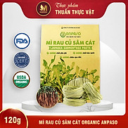 Mì Rau Củ Sâm Cát Organic Anpaso 120g 300g - Cung Cấp Nhiều Vitamin, Giàu