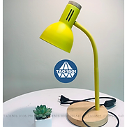 Đèn bàn học đế gỗ, đèn led để bàn làm việc đọc sách phù hợp bảo vệ mắt