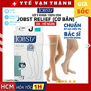 Vớ Y Khoa JOBST Relief Cơ Bản Da, Hở Ngón Tất Suy Giãn Tĩnh Mạch -VT0041