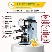 Máy Pha Cà Phê Bear Tự Động Pha Cafe, Pha Espresso Phong Cách Ý CF-B02V1