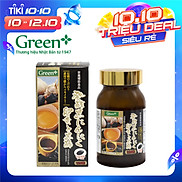 Viên tỏi đen, giấm đen Nhật Bản - Fermented Black Garlic Green+