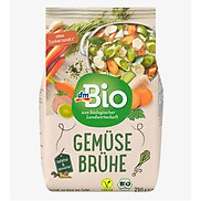 Hạt nêm rau củ hữu cơ dmBio vegan stock powder 290g