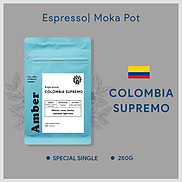 Cà phê hạt rang Espresso Colombia Supremo