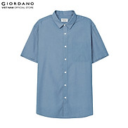 Áo Sơ Mi Nam Linen Ngắn Tay Có Túi Giordano 01042202