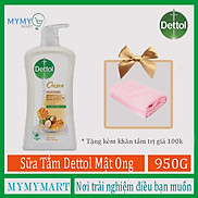 Sữa Tắm Dettol Diệt Khuẩn Bơ Hạt Mỡ và Mật Ong 950G