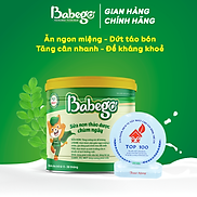 Sữa non thảo dược chùm ngây Babego 342gram cải thiện biếng ăn, táo bón