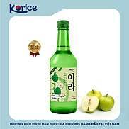 Rượu Soju Korice hương Táo 12% 360ml