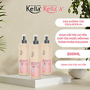 Xịt dưỡng tóc Collagen Kella A+ Chai 200ml