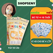 Khẩu trang trẻ em KF94 4D mask An Tâm cho bé trên 4