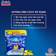 Viên rửa chén bát Finish Quantum 60 viên hương chanh