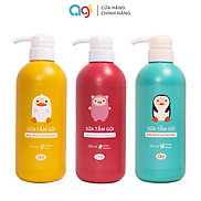 Sữa tắm gội Agi 2 in 1 500ml