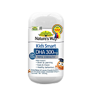 Viên Nhai Nature s Way Kids Smart DHA 300mg Triple Strength Tăng Cường Sự