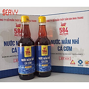 Thùng 6 chai nước mắm 584 Nha Trang 25 độ đạm