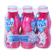 Lốc 6 Chai Sữa Chua Uống Fristi Hương Dâu 80Ml