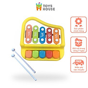 Đàn piano kết hợp đàn gõ Xylophone 5 phím cho bé ToysHouse HE8011