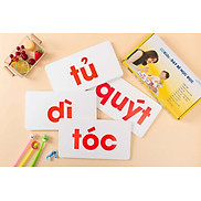 Bộ The Flashcard Glenn doman - Bộ 100 thẻ đọc Tiếng Việt Cho Bé