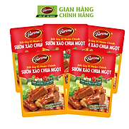 Combo 5 Gói Gia Vị Sườn Xào Chua Ngọt Barona 80g ướp ngon chuẩn vị không