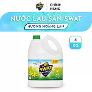 Nước Lau Sàn SWAT Hương Hoàng Lan Can 4Kg - Công Thức 3X Tiên Tiến