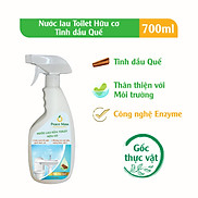 Nước lau rửa toilet hữu cơ Peace Mass Tinh dầu Quế Chai xịt 700ml