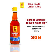 Nước mắm Nhỉ Cá cơm 584 Nha Trang - 30 độ đạm - Chai Nhựa 500ml