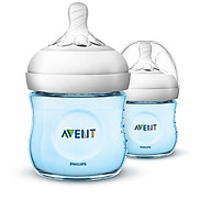 Bộ 2 Bình Sữa Mô Phỏng Tự Nhiên Philips AVENT 125ml - Xanh