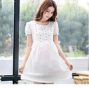 ĐẦM BẦU THÔ DR479 WHITE