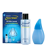 Bộ Tiện Dụng Vệ Sinh Mũi Rohto NoseWash Miniset Bình Vệ Sinh Mũi Easy