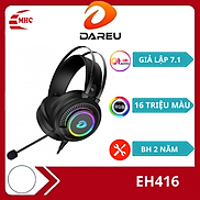 Tai nghe gaming giá rẻ, tai nghe chơi game có dây Dareu EH416 Led RGB 17