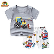 Bộ Quần Áo Bé Trai, Gái NT KIDS Chất Liệu COTTON Họa Tiết Vui Vẻ