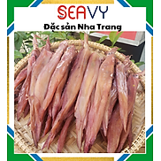 Mực muối lạt phơi ghe Nha Trang ít muối size lớn, gói 250gr - Seavy