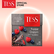 Trà đen Tess Forest Dream vị mâm xôi và việt quất 20 gói hộp