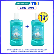 Nước Súc Miệng Watsons Cool Mint Mouthwash 500ml