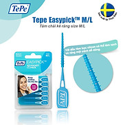 Tăm chải kẽ răng Tepe EasyPick xanh da trời M-L 12pcs