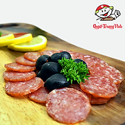 Summer Salami khô 6cm cắt lát Dried summer salami200GR PE