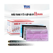 Khẩu trang y tế 4 lớp hộp 50 cái màu hồng Hynam chính hãng -Kháng khuẩn