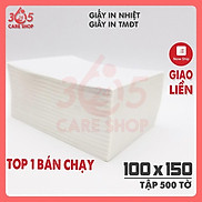 Giấy In Nhiệt Tự Dính Dạng Tập 500 Tờ In Đơn TMĐT CÓ SẴN LỚP DÁN - CT02