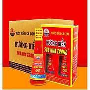 Thùng 12 chai Nước mắm Cá Cơm Cao Cấp 60 ĐỘ ĐẠM, 584 Nha Trang