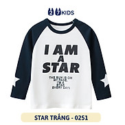 Áo thun dài tay bé trai 27Kids áo thu đông nam 100% Cotton cho trẻ từ 2