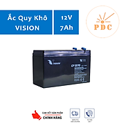 Ắc quy Vision CP1270 12V 7Ah - PDC-TECH