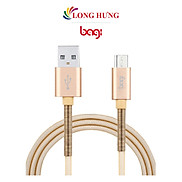 Cáp Micro USB Bagi dây lò xo 1m MF100 - Hàng chính hãng