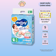 Tã dán cao cấp Moony S84 M64 L54 - Nhập Khẩu Chính Hãng