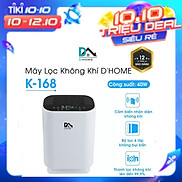 Máy Lọc Không Khí Dhome K-168 - Lọc Khói Bụi Và Vi Khuẩn, Bụi Mịn PM2.5