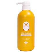 Sữa Tắm Gội AGI 500ml - Hương Phấn Baby