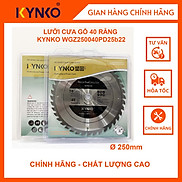 LƯỠI CƯA GỖ 40 RĂNG KYNKO WGZ250040PD25b22 CHÍNH HÃNG GIÁ TỐT